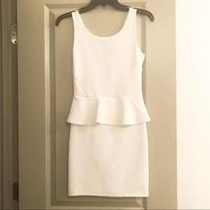 White cocktail dress from H&M